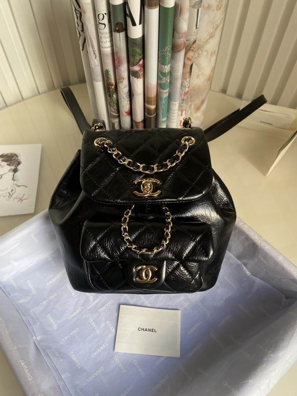 Chanel Bag backpack290801 18X18X12cm