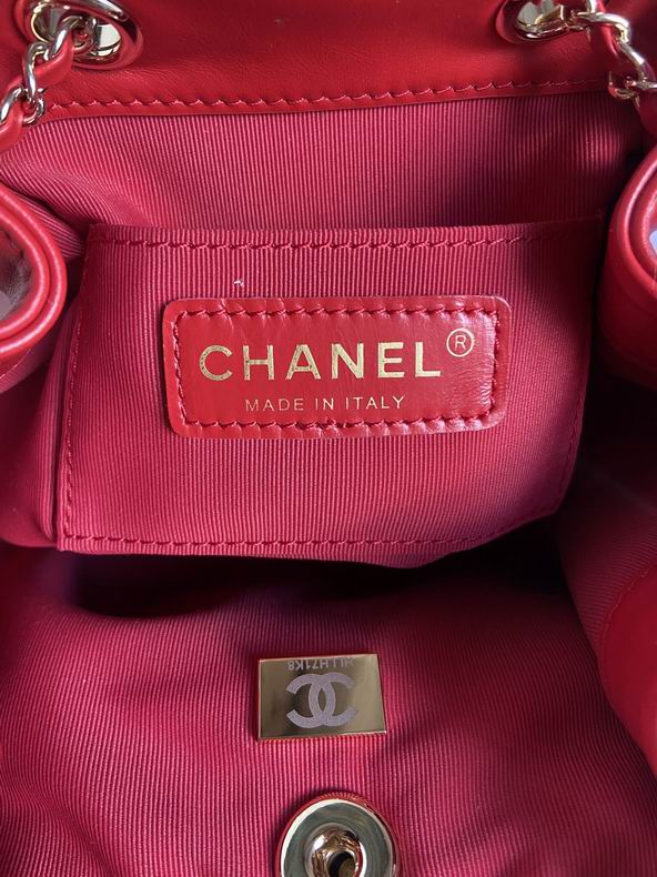 Chanel Bag backpack290803 18X18X12cm