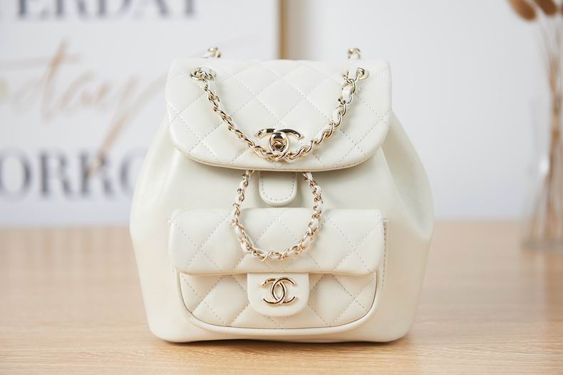 Chanel Bag backpack290805 18X18X12cm