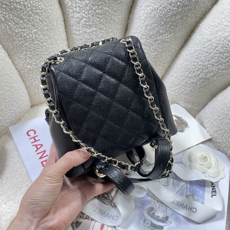 Chanel Bag backpack3787 16.5X17.5X10cm