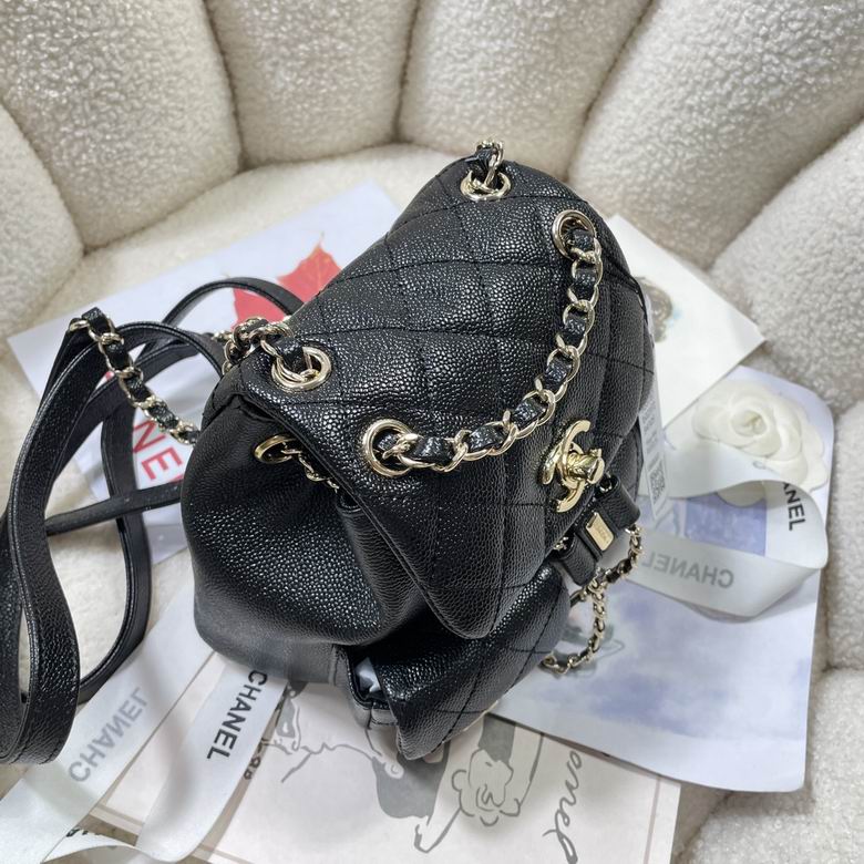 Chanel Bag backpack3787 16.5X17.5X10cm