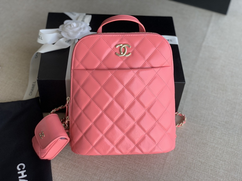 Chanel Bag backpack8879201 21x10x20.5cm