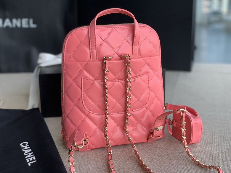 Chanel Bag backpack8879201 21x10x20.5cm