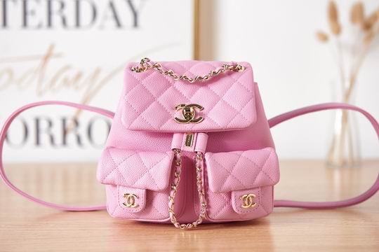 Chanel Bag backpackAS378703 17.5X16.5X10cm