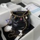 Chanel Bag backpackAS3793 17X16X7cm