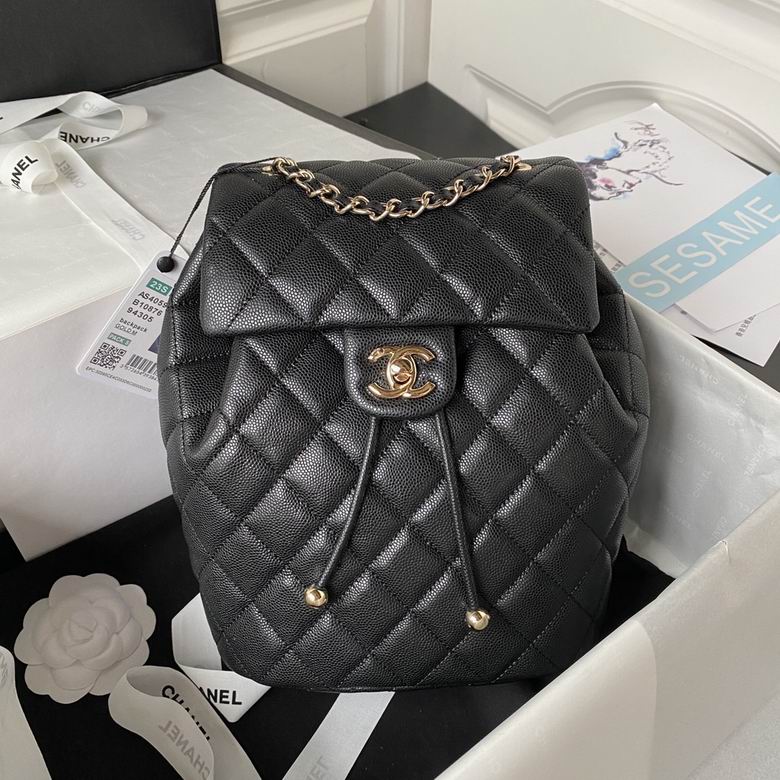 Chanel Bag backpackAS405906 25X20X12cm