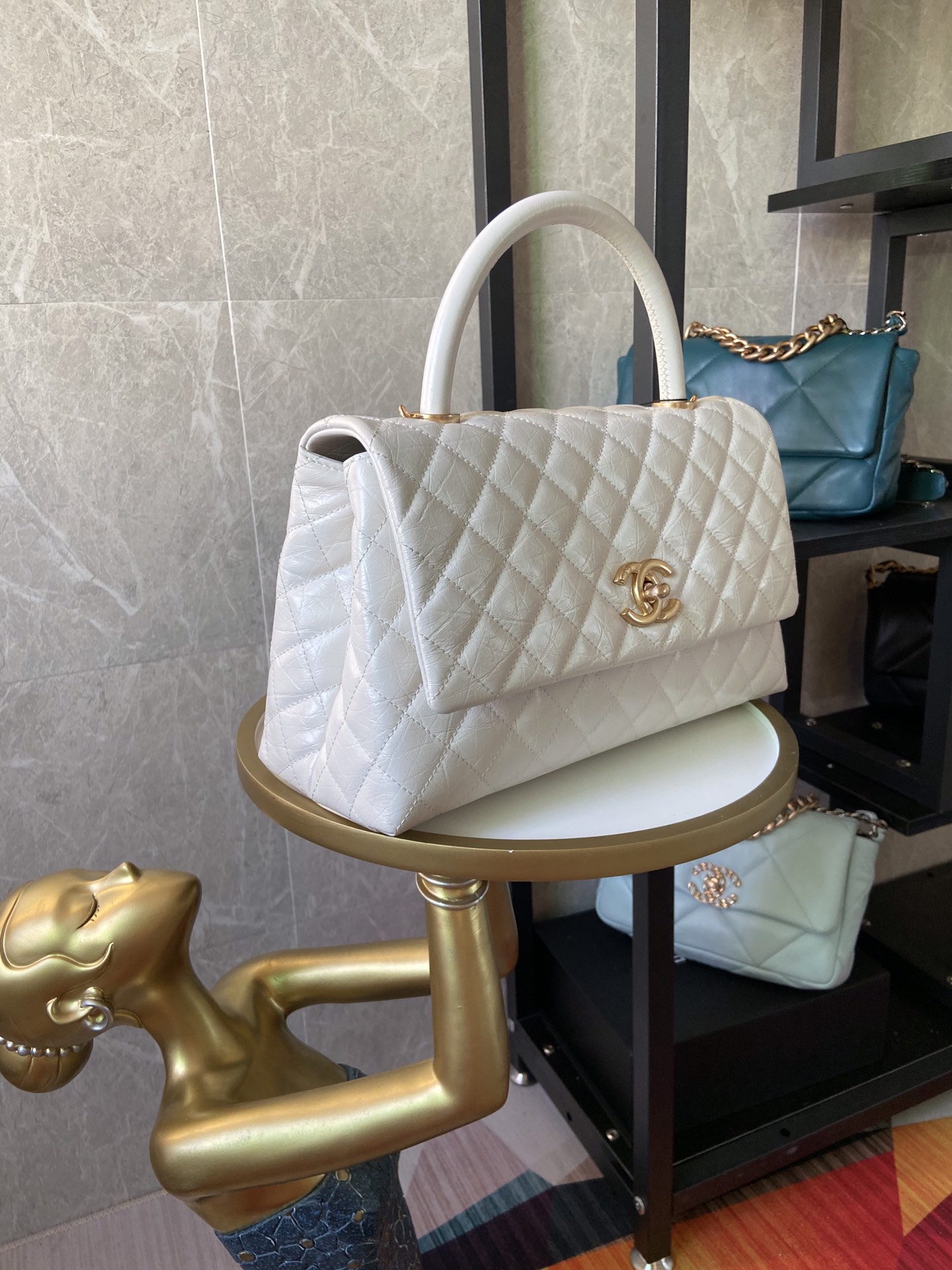 Chanel Bag Coco Handle 627871 29cm cm al