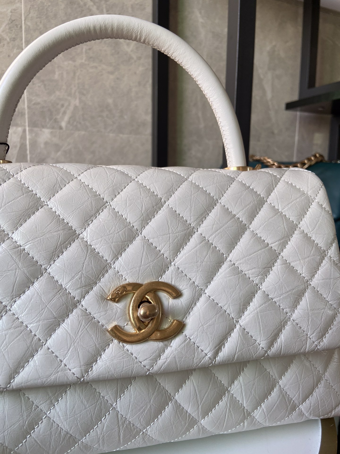 Chanel Bag Coco Handle 627871 29cm cm al