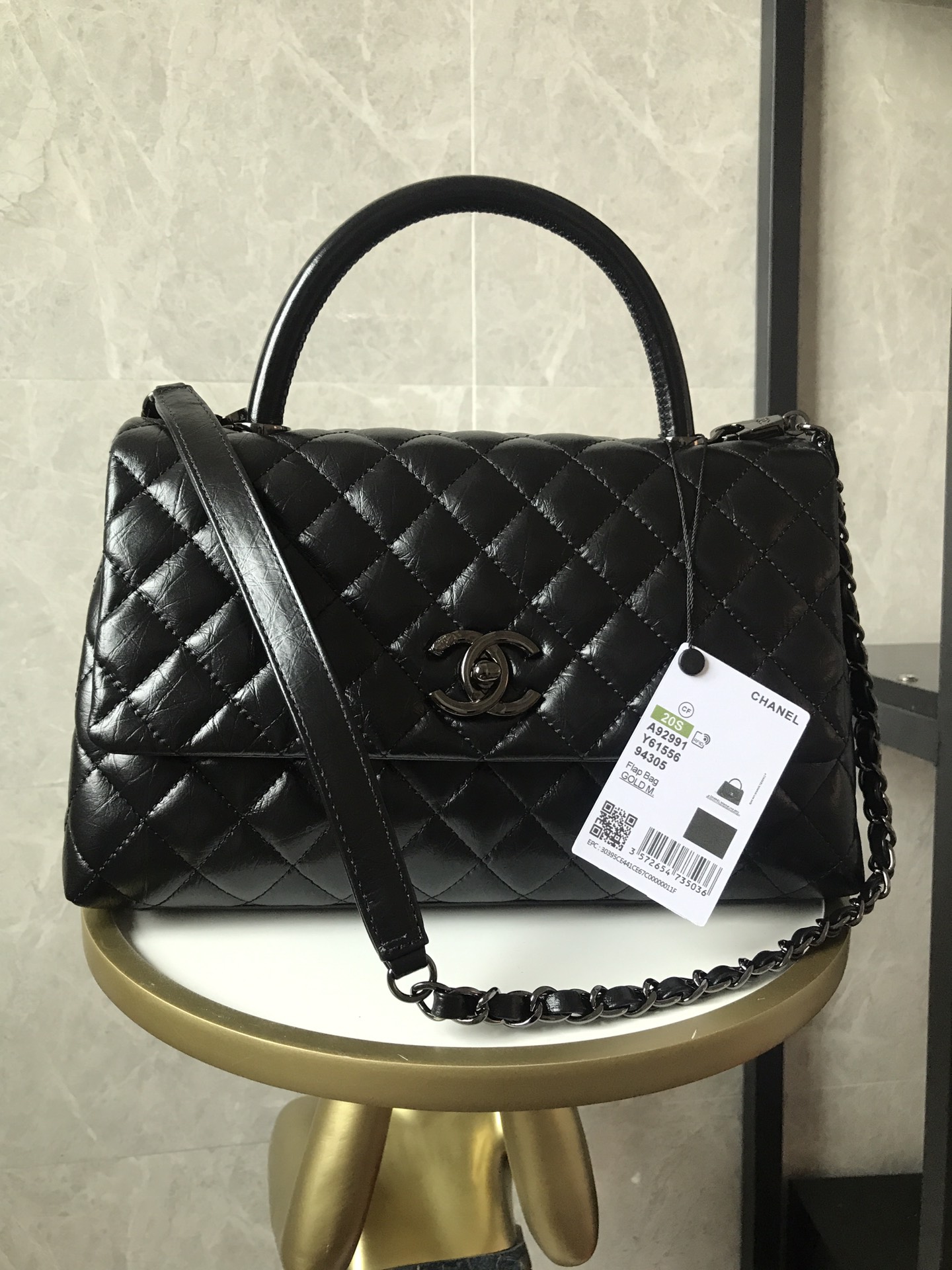 Chanel Bag Coco Handle 627898 29cm cm al