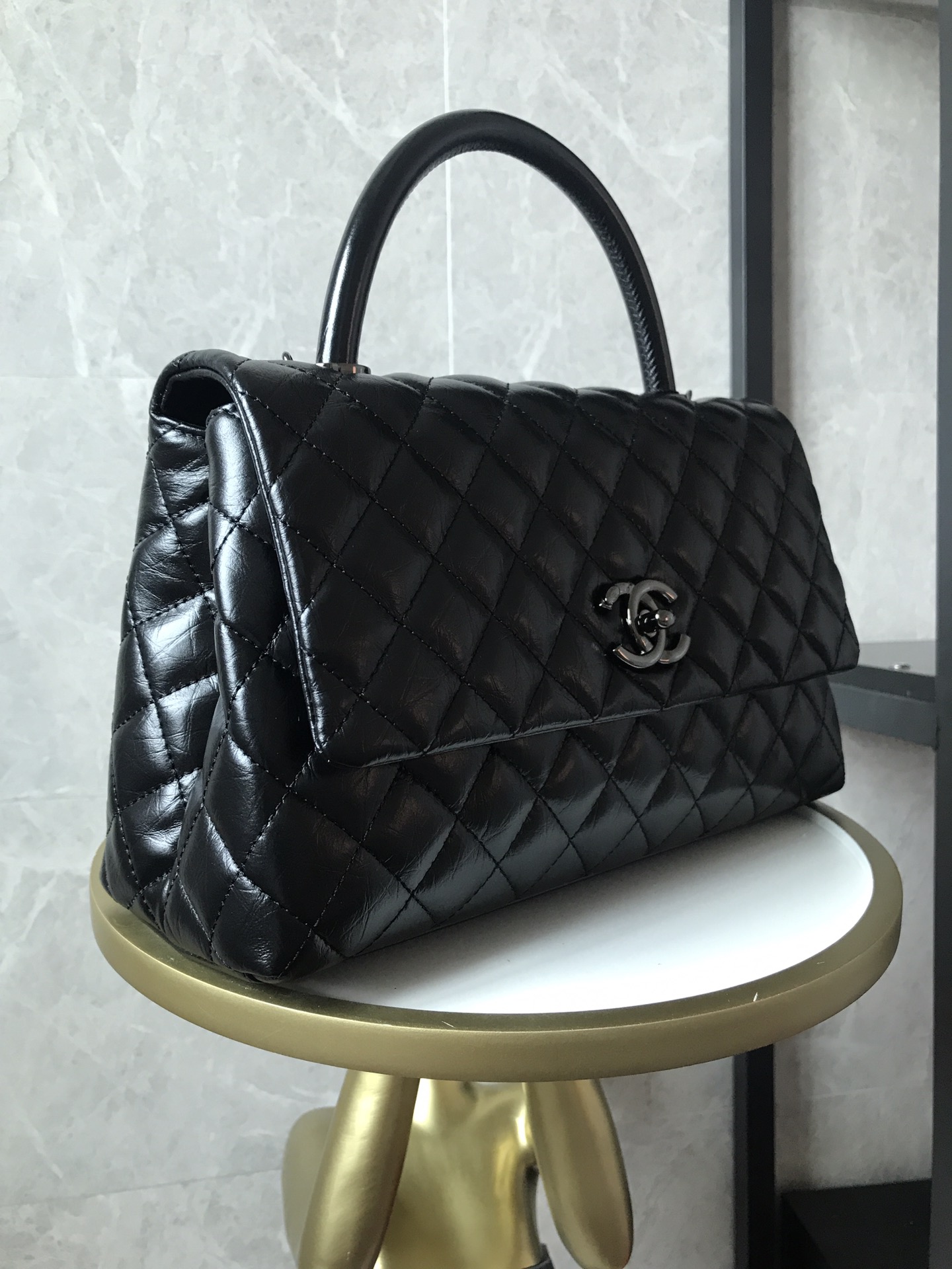 Chanel Bag Coco Handle 627898 29cm cm al