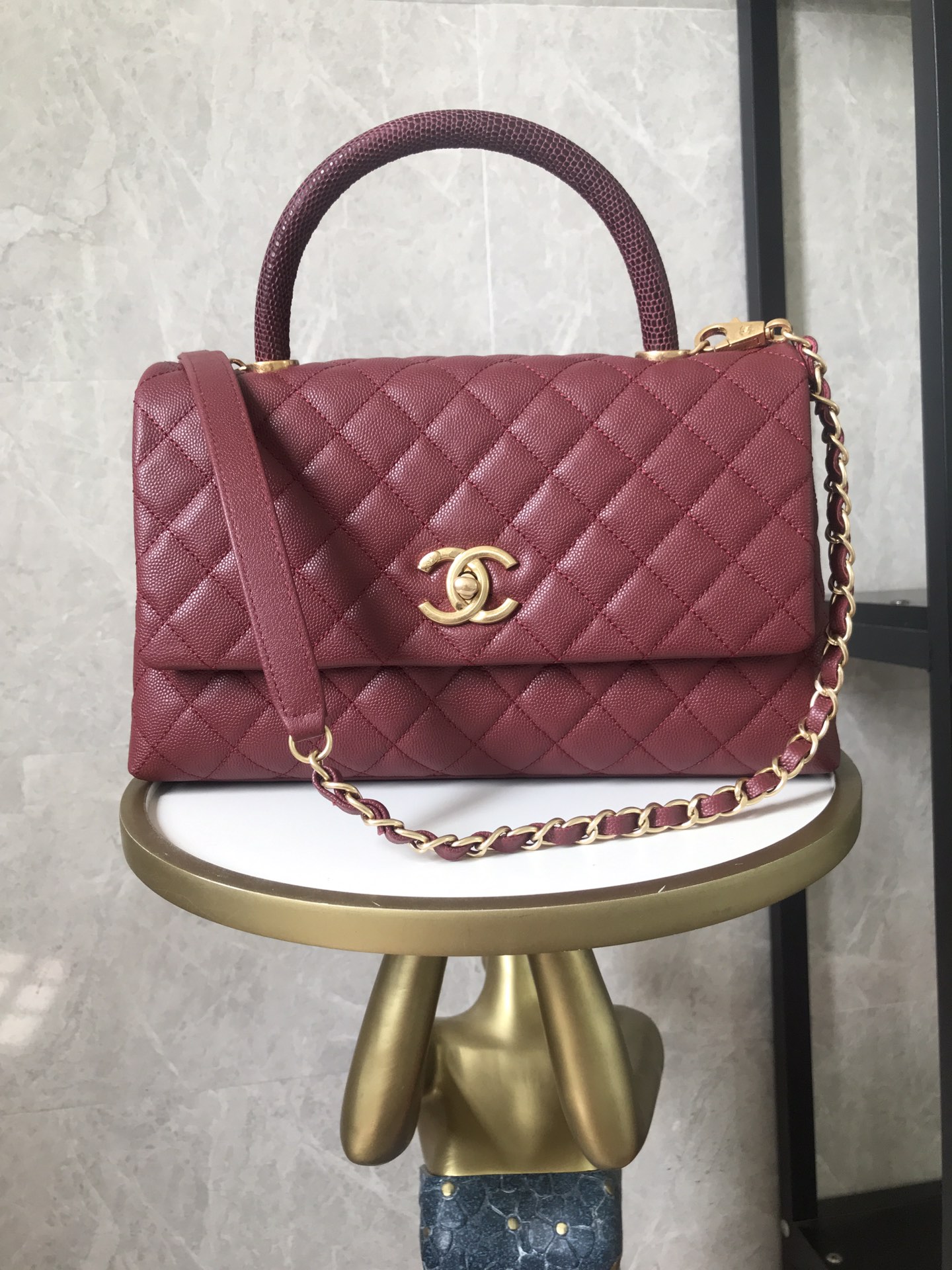 Chanel Bag Coco Handle 627956 29cm cm al