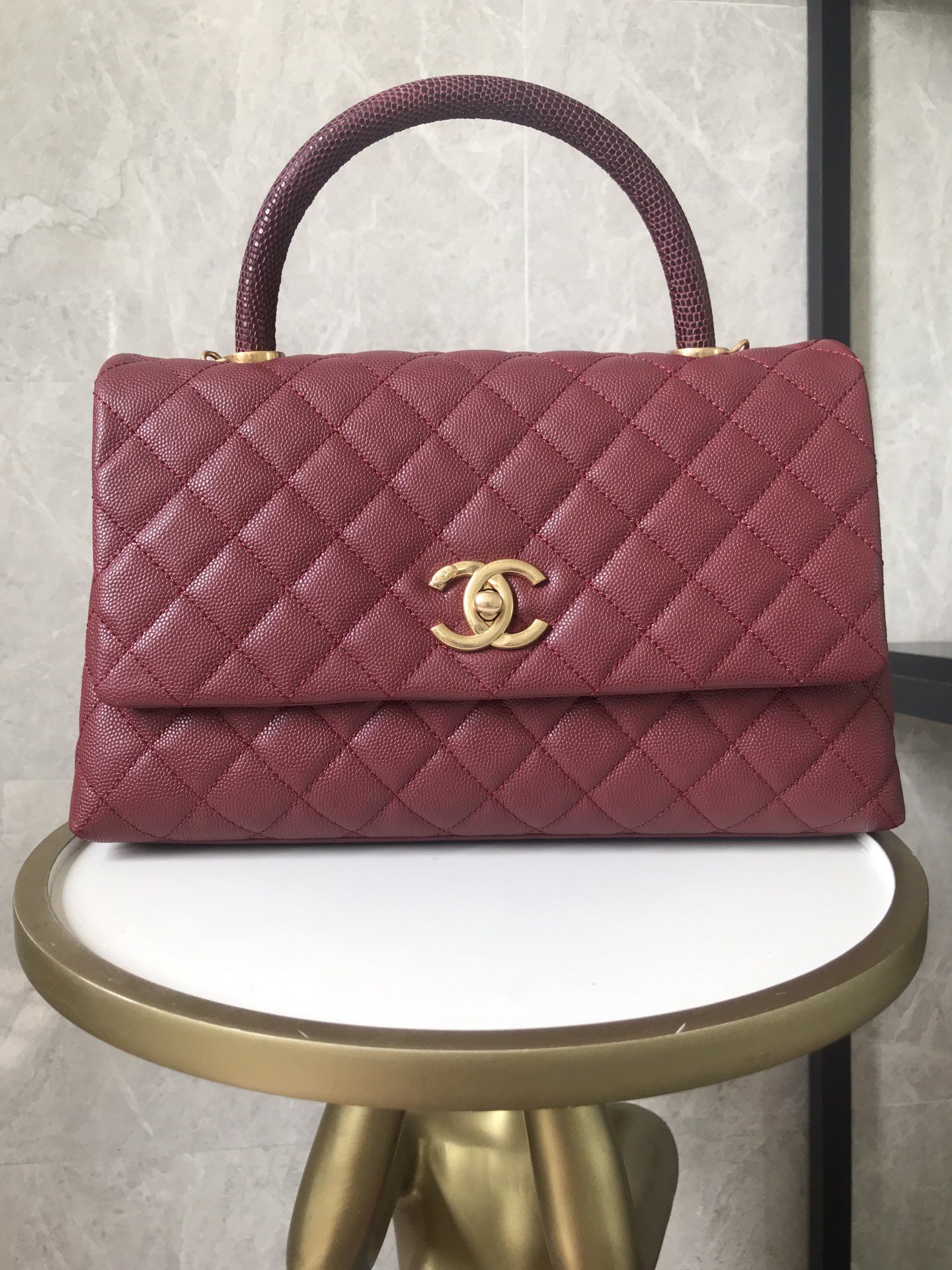 Chanel Bag Coco Handle 627956 29cm cm al