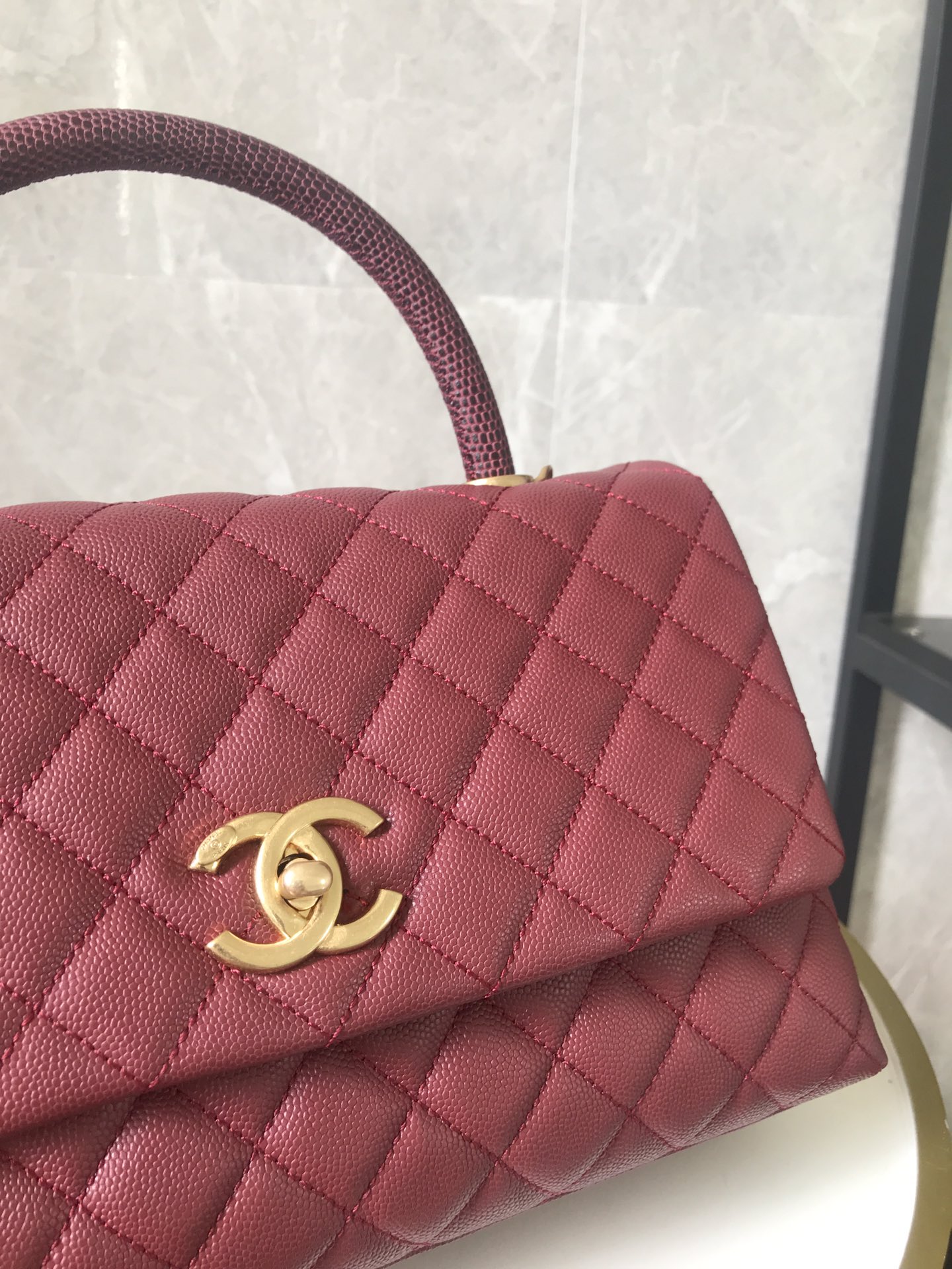 Chanel Bag Coco Handle 627956 29cm cm al