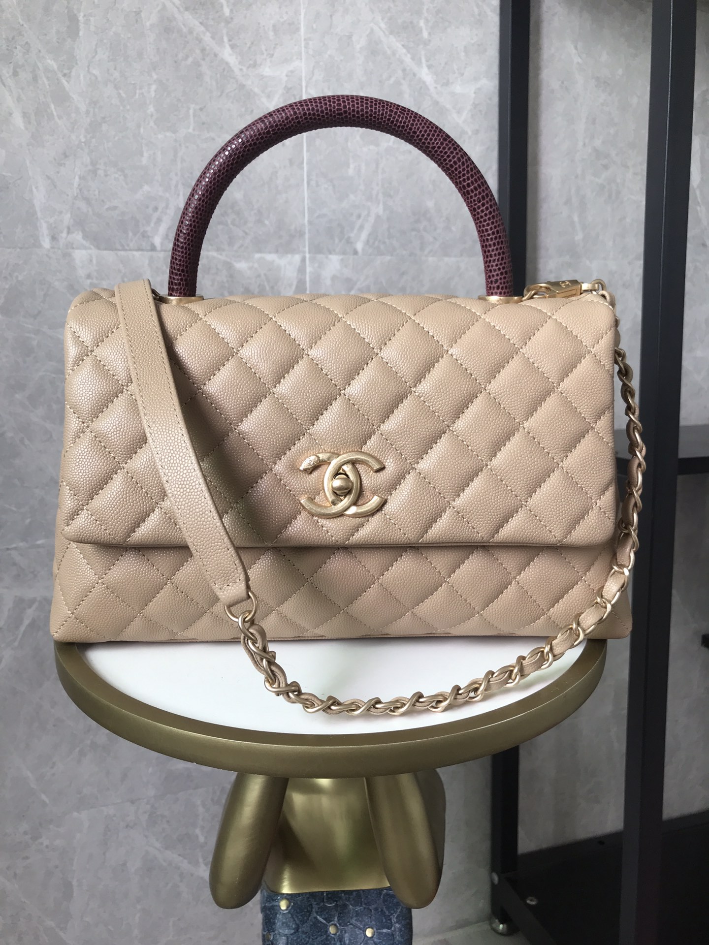 Chanel Bag Coco Handle 627974 29cm cm al