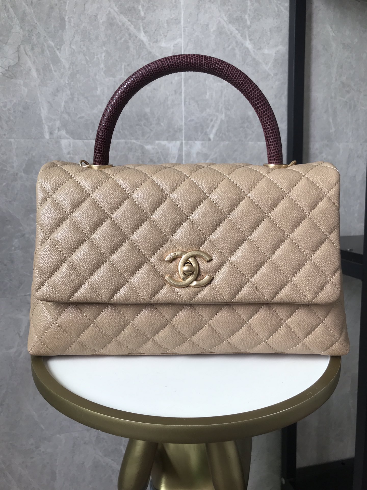 Chanel Bag Coco Handle 627974 29cm cm al