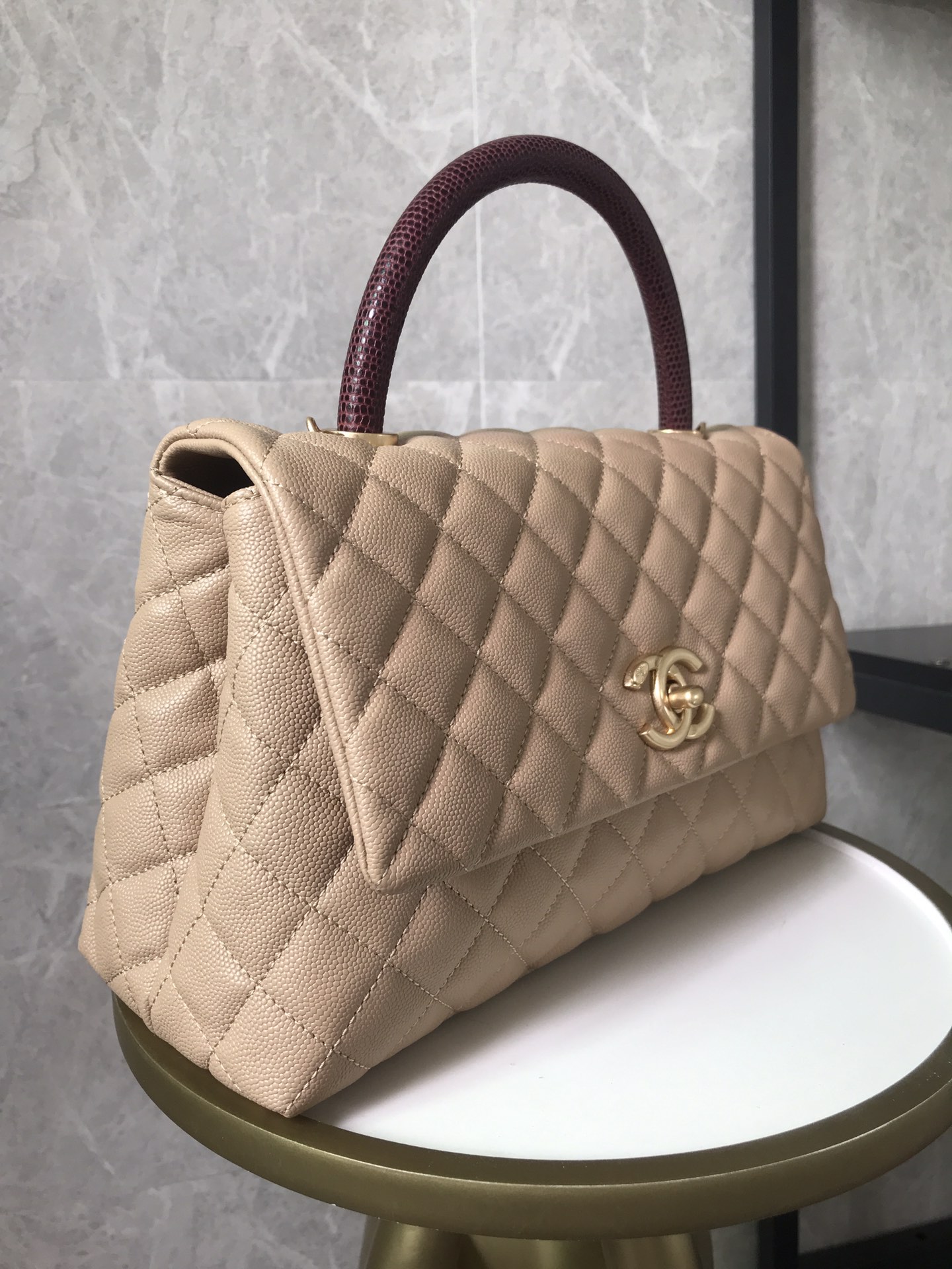 Chanel Bag Coco Handle 627974 29cm cm al