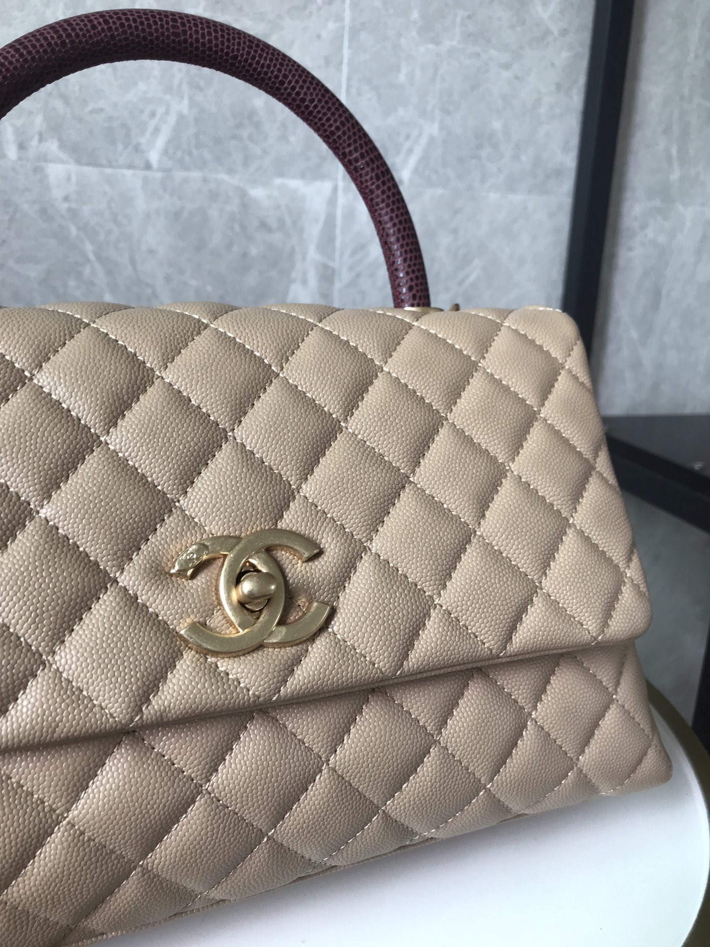 Chanel Bag Coco Handle 627974 29cm cm al