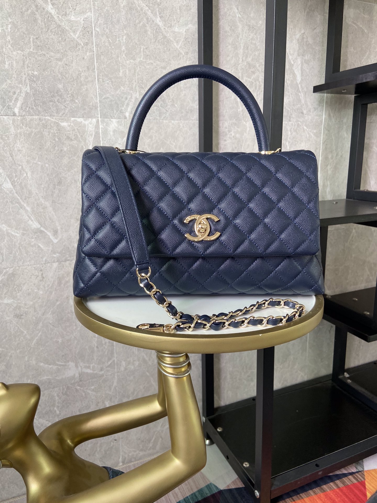 Chanel Bag Coco Handle 627991 29cm cm al