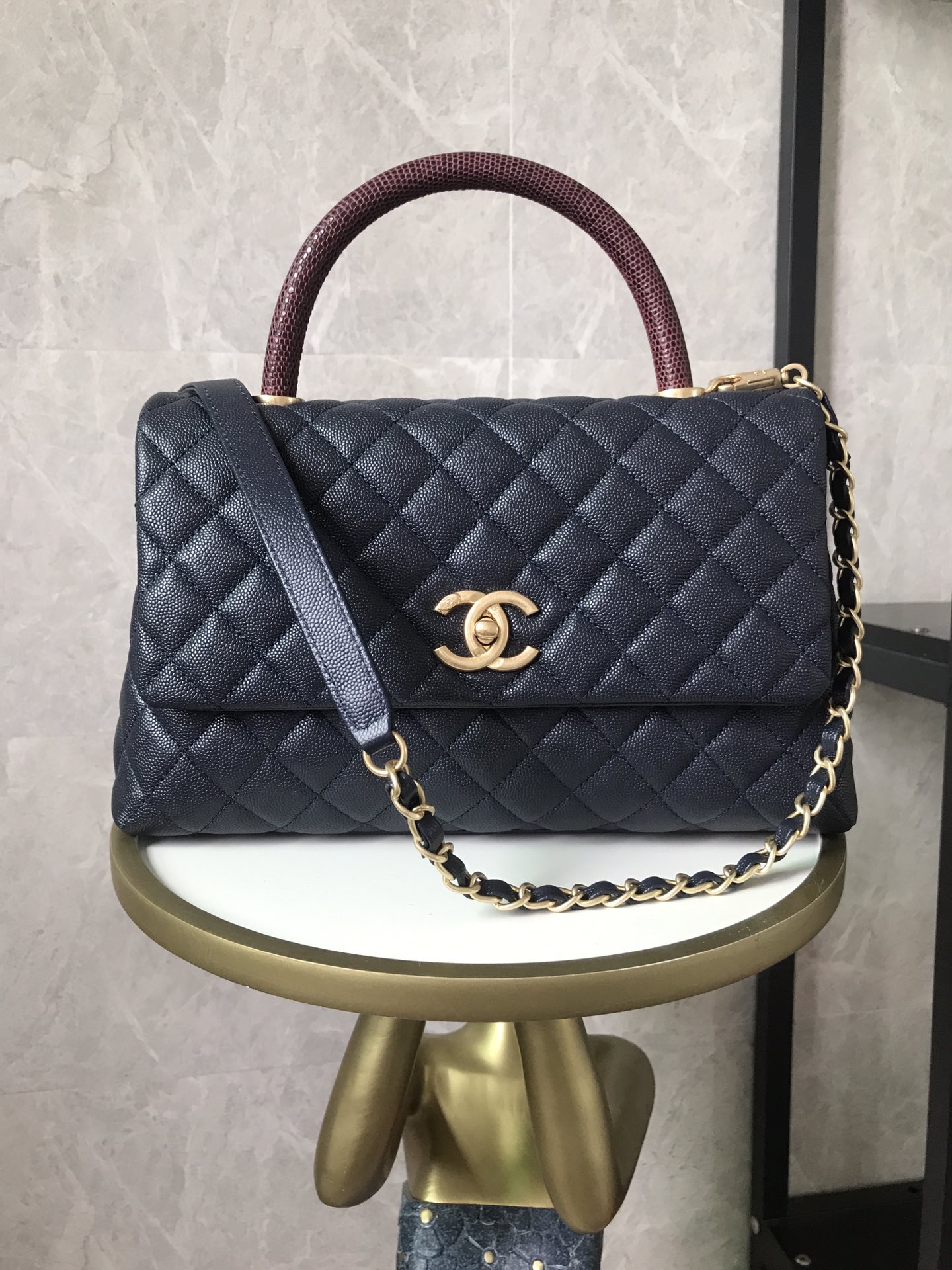 Chanel Bag Coco Handle 627999 29cm cm al