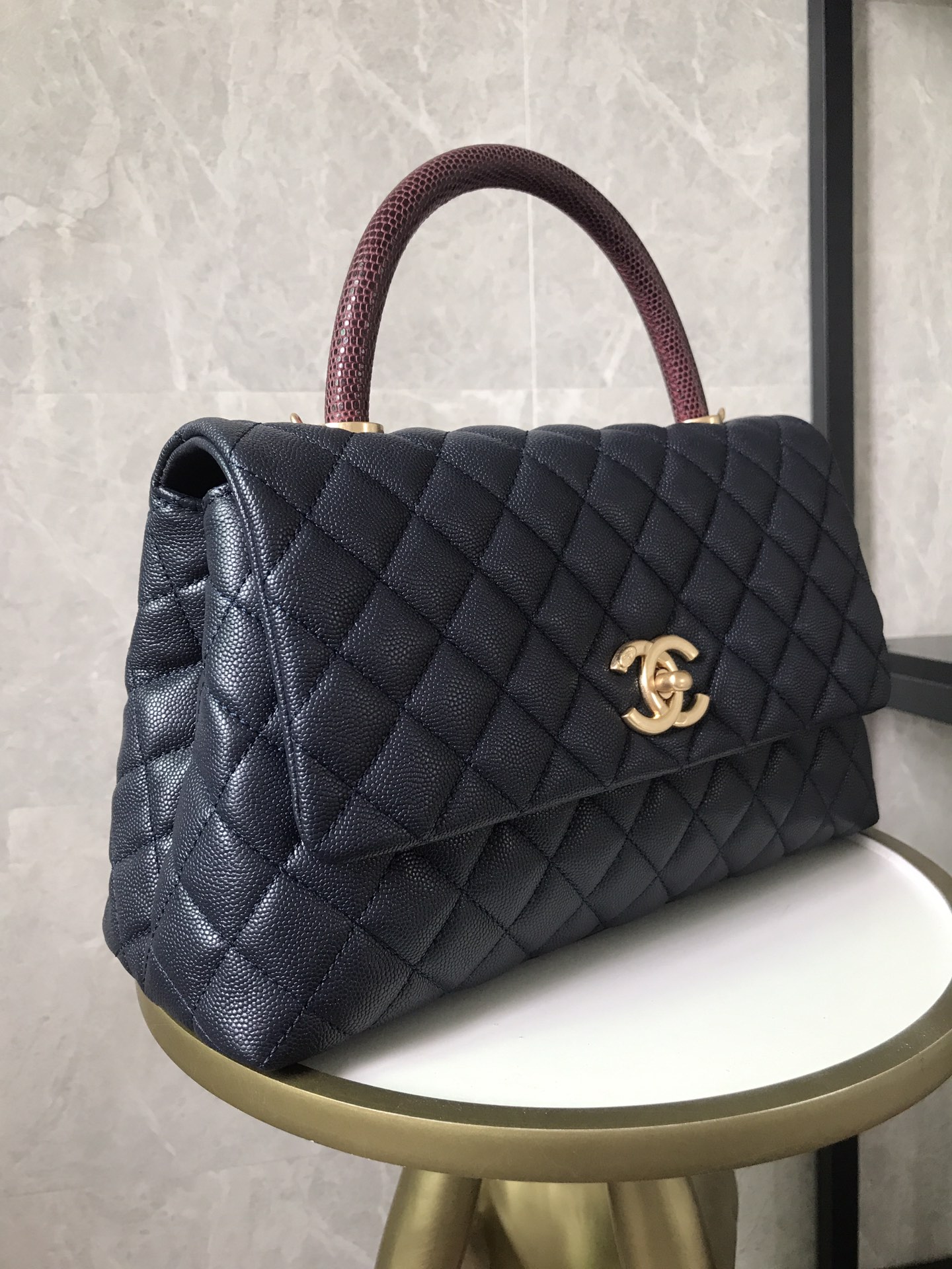 Chanel Bag Coco Handle 627999 29cm cm al