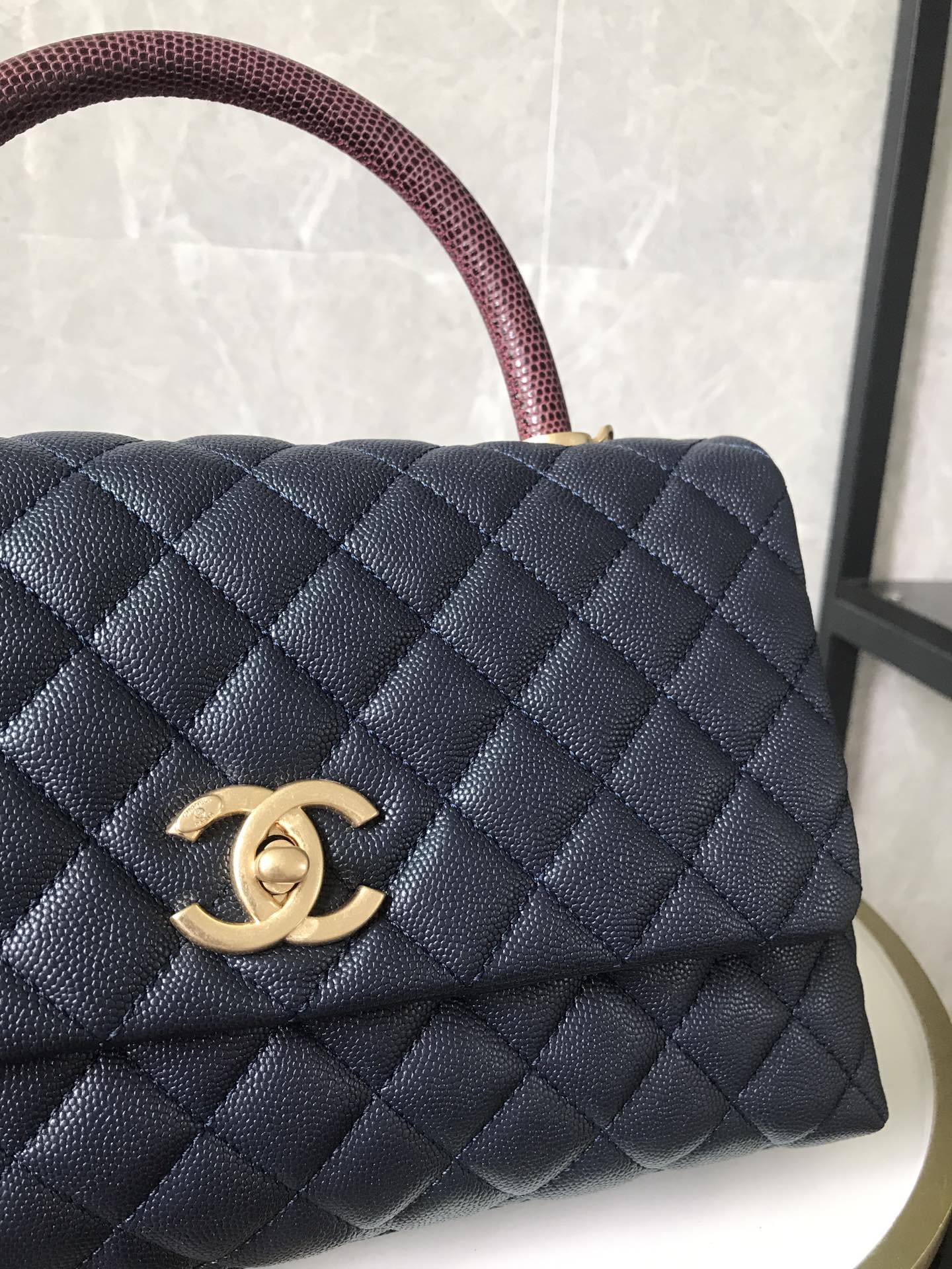 Chanel Bag Coco Handle 627999 29cm cm al