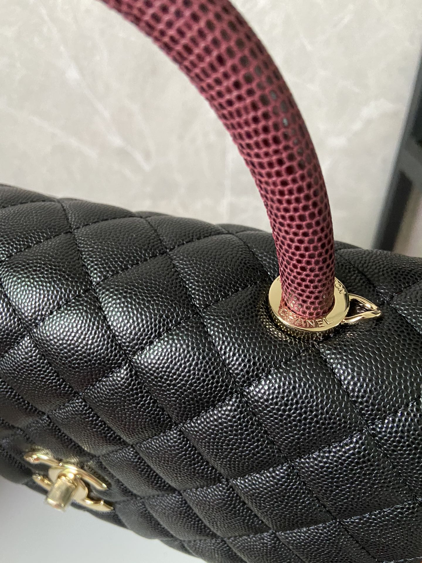 Chanel Bag Coco Handle 628017 29cm cm al