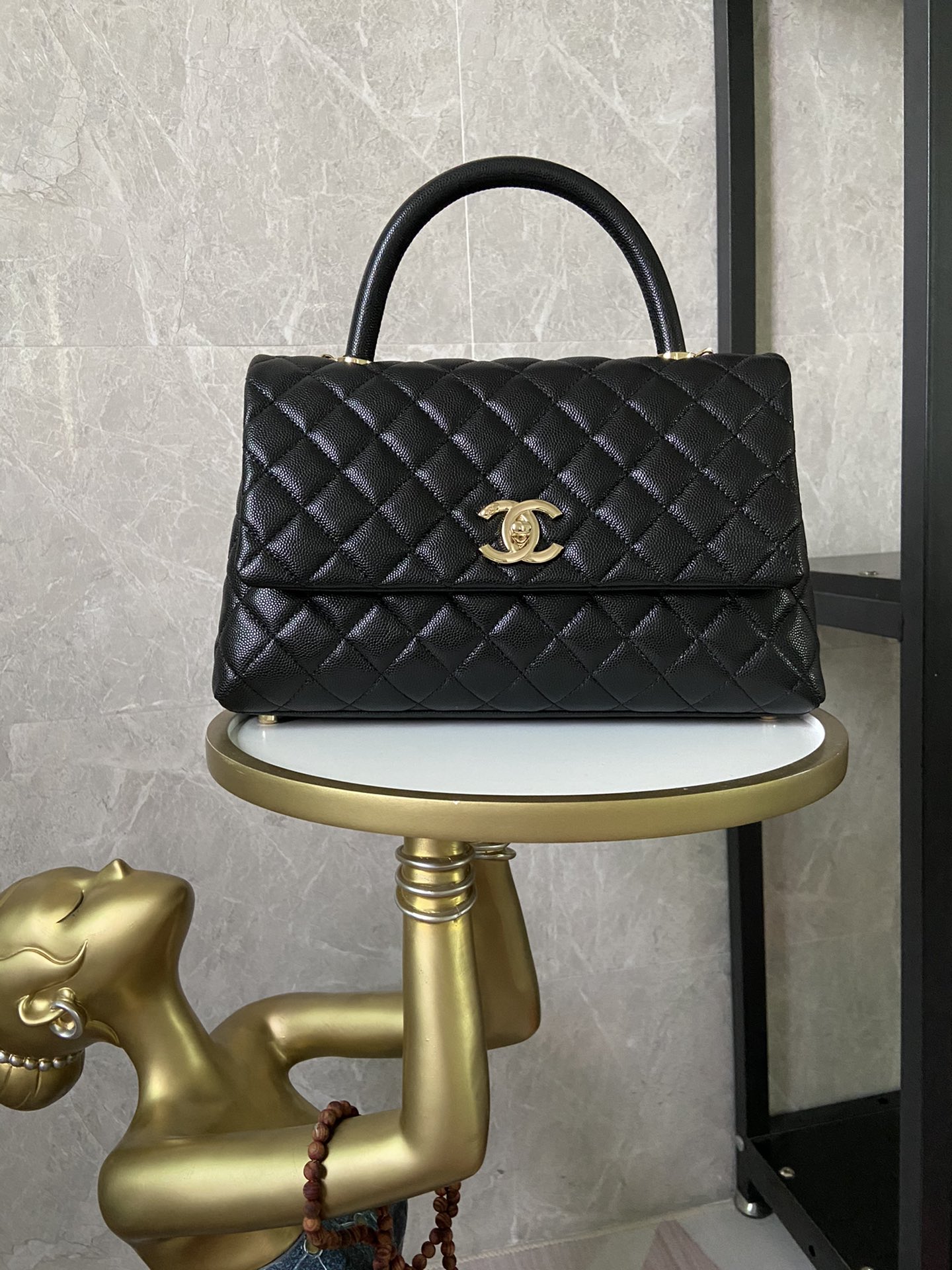 Chanel Bag Coco Handle 628026 29cm cm al