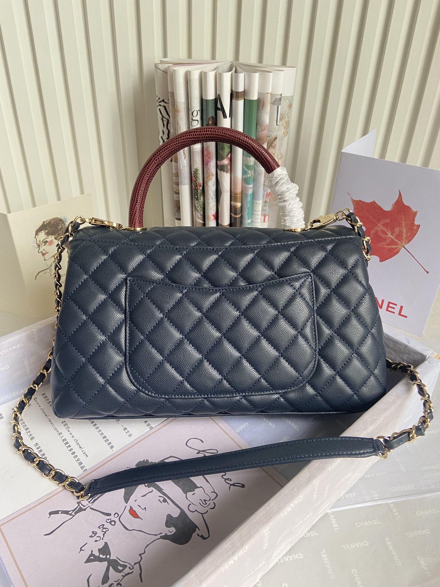 Chanel Bag Coco Handle 628061 29cm cm al