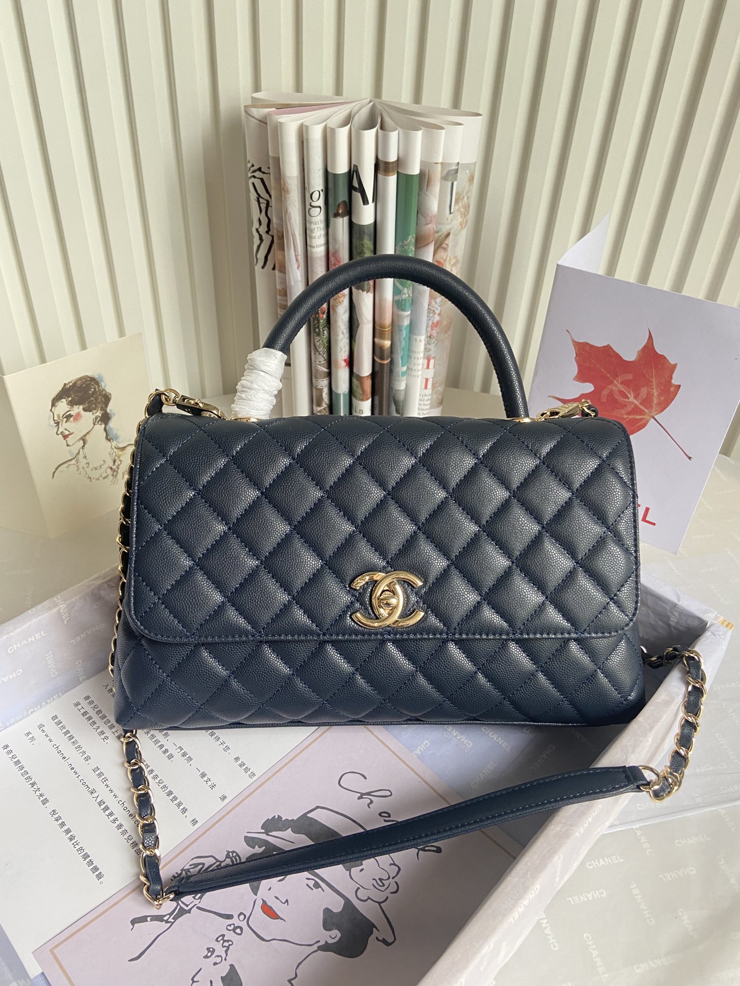 Chanel Bag Coco Handle 628170 29cm cm al