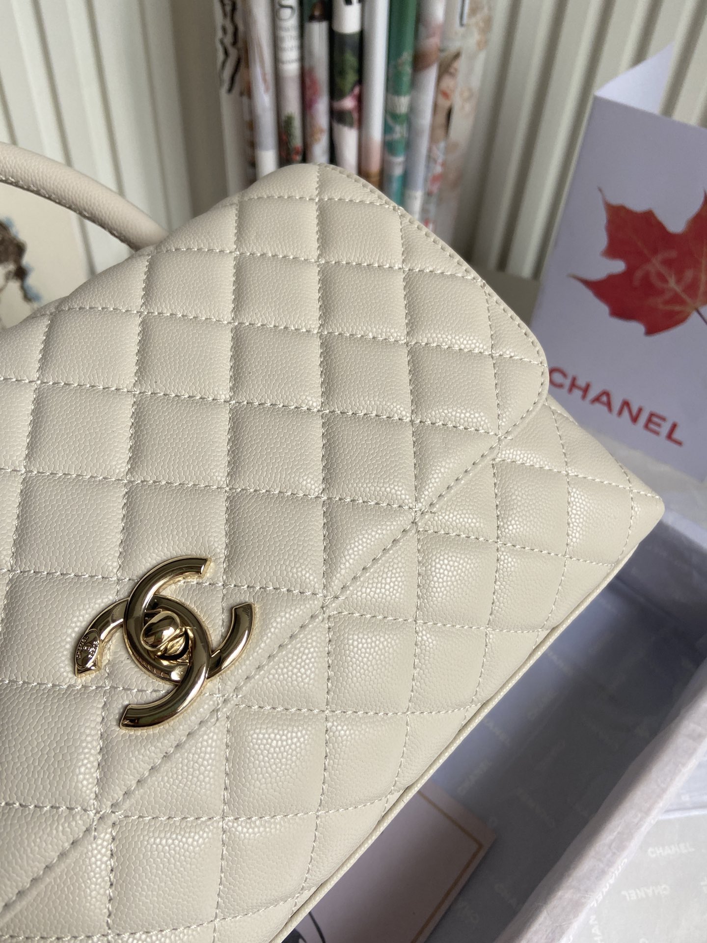 Chanel Bag Coco Handle 628140 29cm cm al