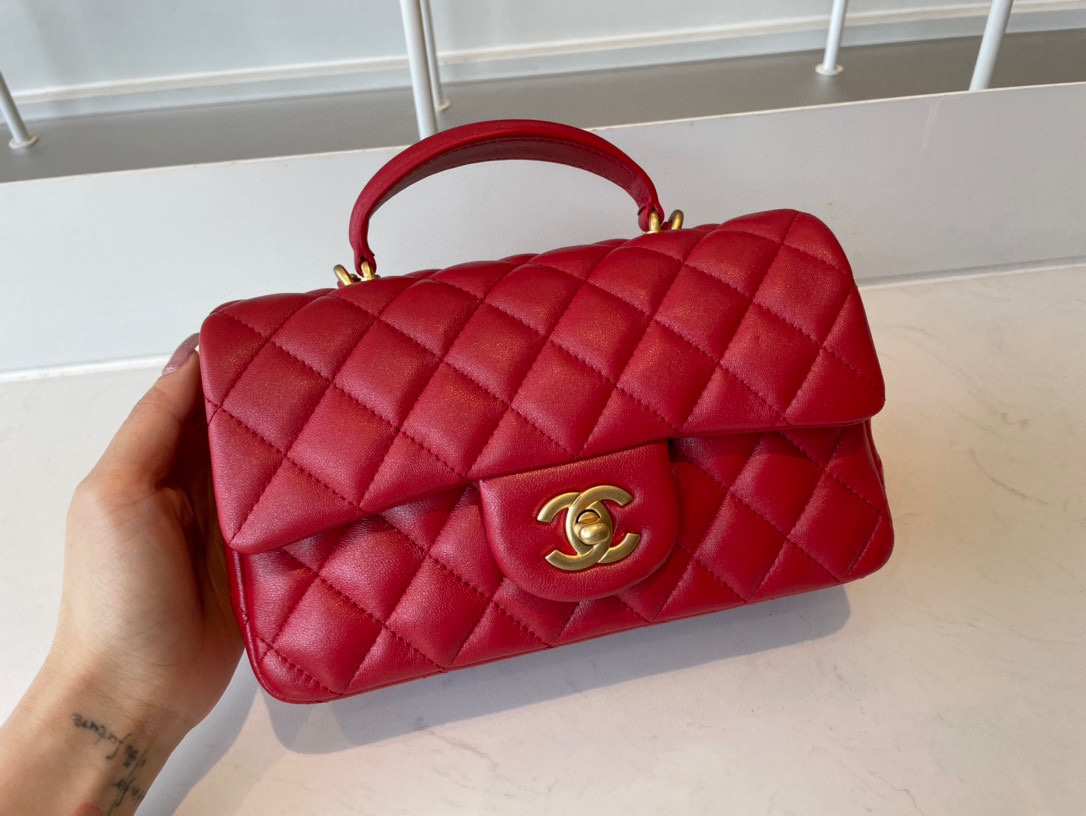 Chanel Bag Coco Handle AS2431 20x13x9 cm al 8 Clords