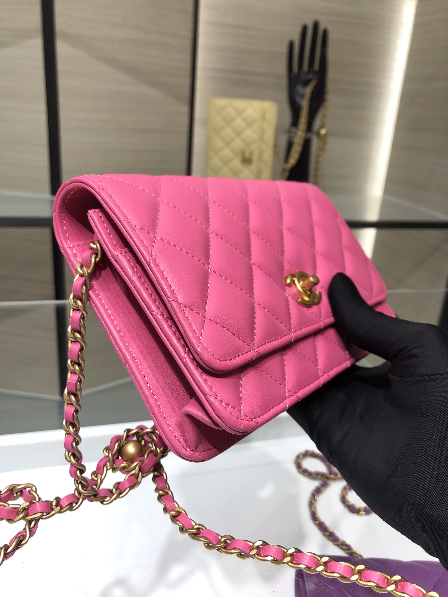 Chanel Bag Wallets on Chain AP1450 Y8680 19CM al