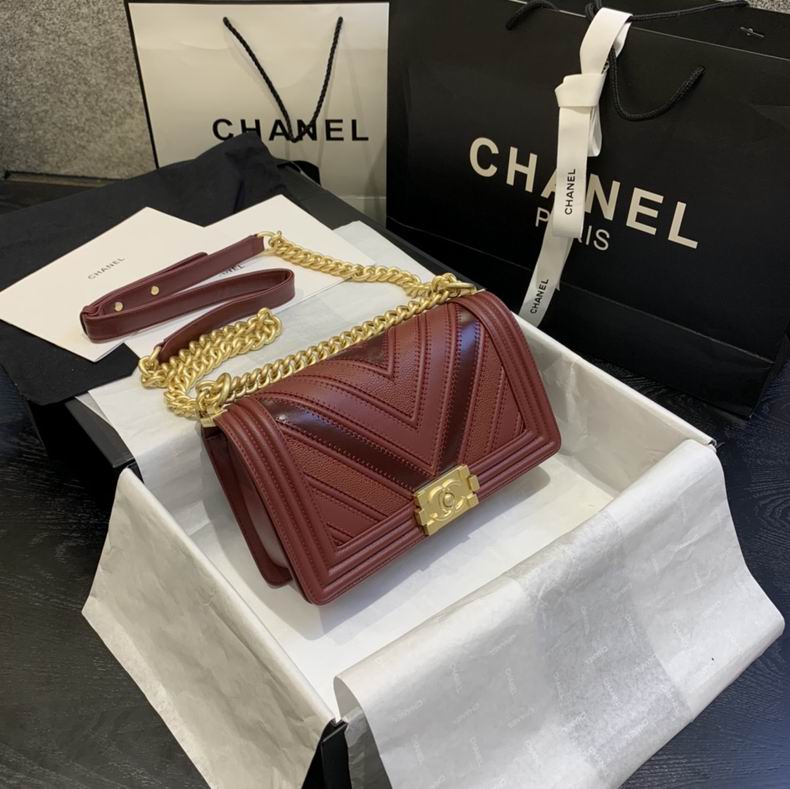 Chanel Bag BOY 67086 25cm AL