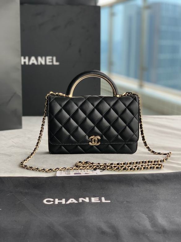 Chanel Bag Coco Handle Original AP2844 12.3x19.2x3.5cm AL