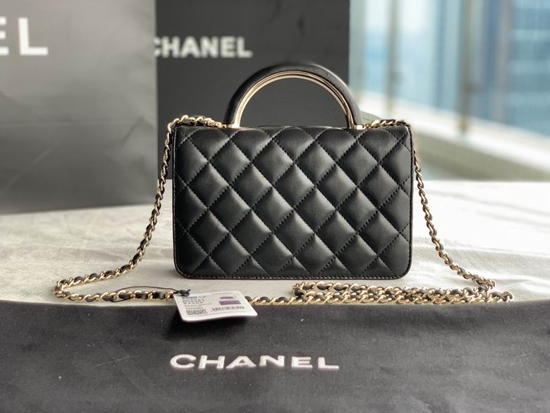 Chanel Bag Coco Handle Original AP2844 12.3x19.2x3.5cm AL