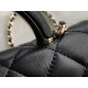 Chanel Bag Coco Handle Original AP2844 12.3x19.2x3.5cm AL