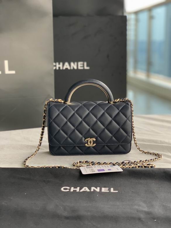 Chanel Bag Coco Handle Original AP2844 12.3x19.2x3.5cm AL