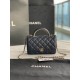 Chanel Bag Coco Handle Original AP2844 12.3x19.2x3.5cm AL