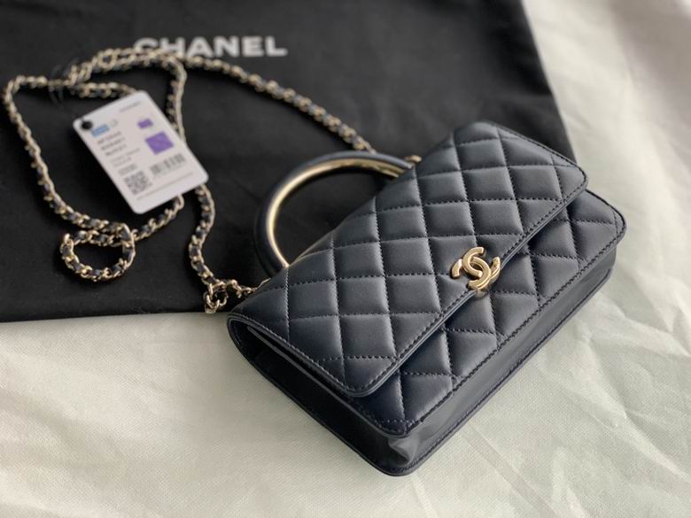 Chanel Bag Coco Handle Original AP2844 12.3x19.2x3.5cm AL