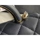 Chanel Bag Coco Handle Original AP2844 12.3x19.2x3.5cm AL