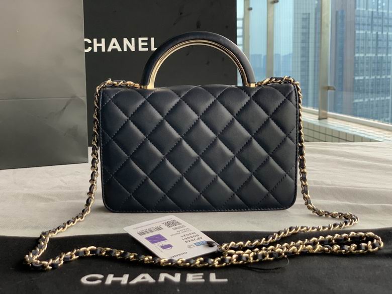 Chanel Bag Coco Handle Original AP2844 12.3x19.2x3.5cm AL