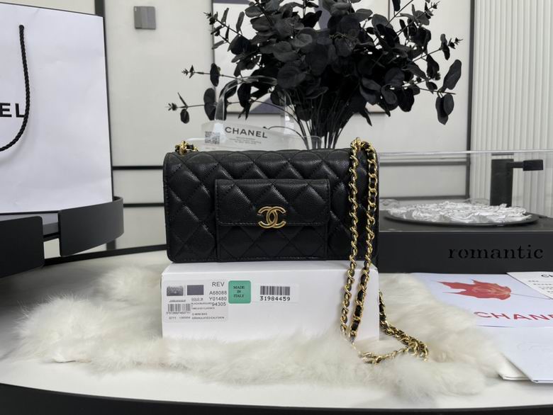 Chanel Bag Wallets on Chain A68088 10.5x19.6x6cm AL