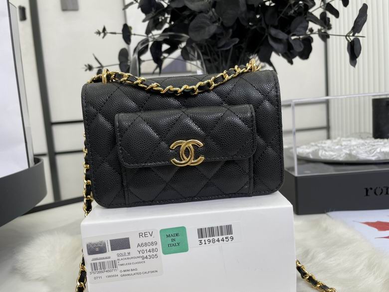 Chanel Bag Wallets on Chain A68089 9.2x15.2x5.4cm AL