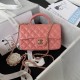 Chanel Bag Coco Handle Original AS2431 20x12x6cm AL 1