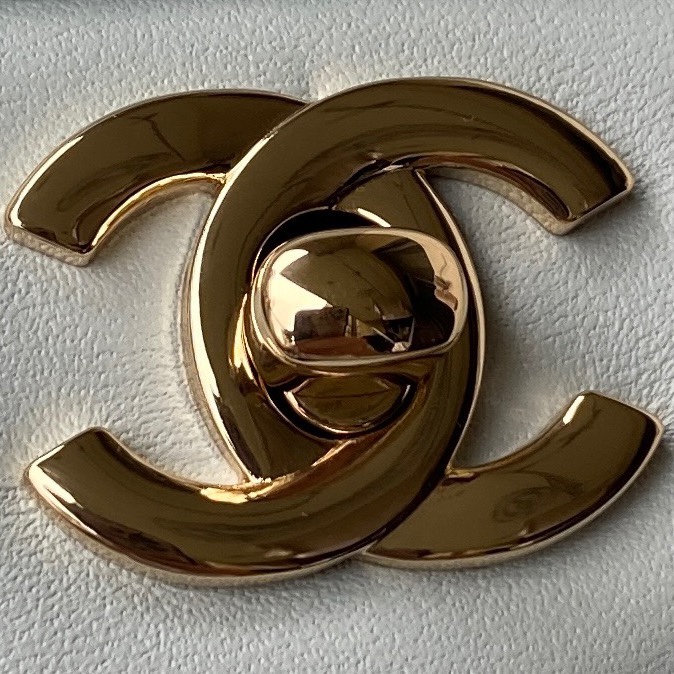 Chanel Bag Coco Handle Original AS2431 20x12x6cm AL 1