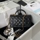 Chanel Bag Coco Handle Original AS2431 20x12x6cm AL 1