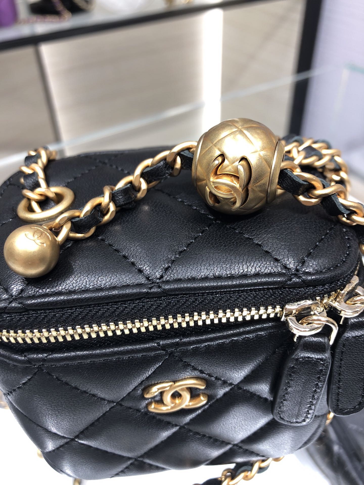 Chanel Bag Beauty s81136 0284301 10.5x8.5x7cm