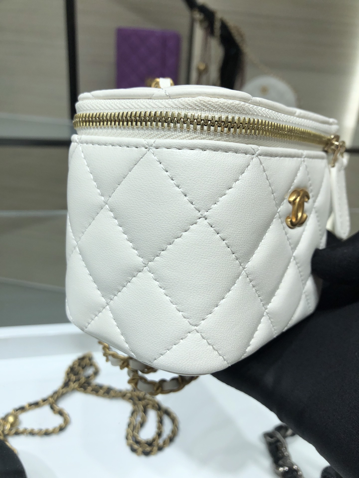 Chanel Bag Beauty s81136 0284303 10.5x8.5x7cm