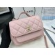 Chanel Bag Coco Handle Original A93749 19x7x14cm AL