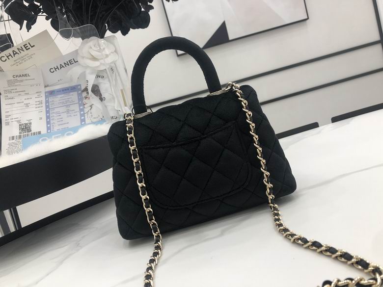 Chanel Bag Coco Handle Original AS2215 13x19x9cm AL